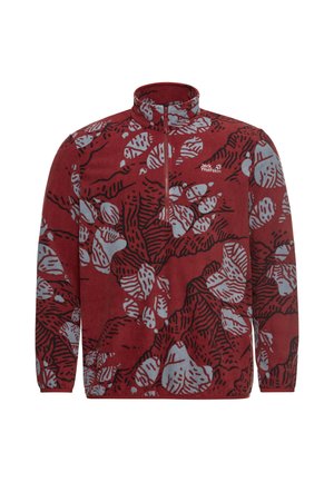Jack Wolfskin, PAW ERA 100 PRINT HZ M - Fleece jumper - paw merlot