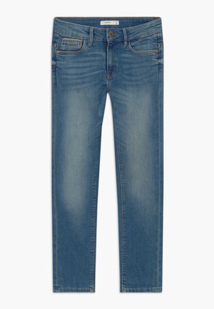 NKMTHEO PANT - Jeans a sigaretta - medium blue denim