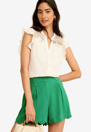 SCALLOP - REGULAR FIT - Shorts - green