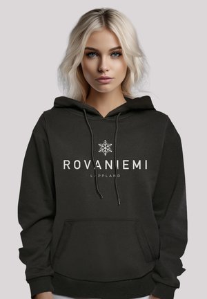 SCHNEEFLOCKE WINTER LAPPLAND - Hoodie - schwarz