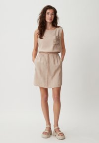 comma casual identity Blouse - sandfarben