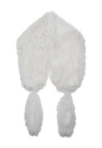 WITH POMPOMS - Sciarpa - white
