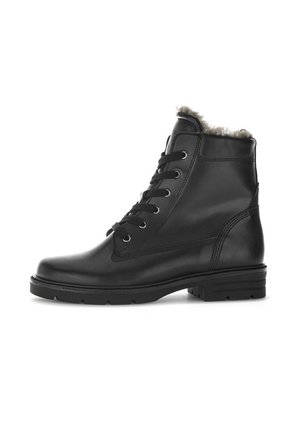 Stivaletti stringati - black
