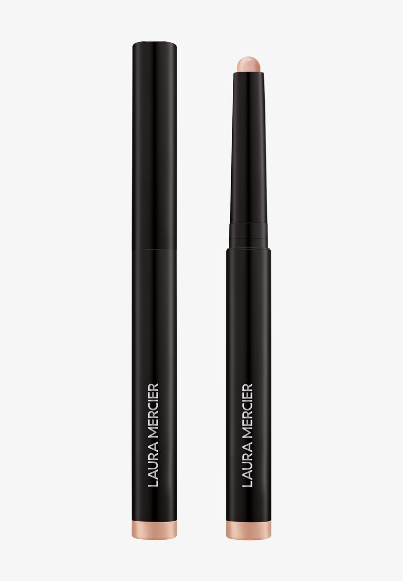 Schwarzer, matter Lippenstift-Stift mit abgerundeter Spitze. Verfügt über einen rose-goldenen Akzent am Ende. Schickes und minimalistisches Design.