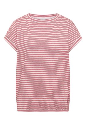 Cecil, GESTREIFTES T-SHIRT - T-Shirt print - tamarillo red