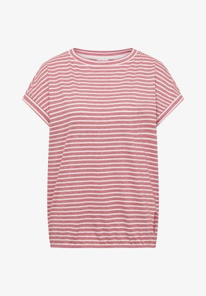 Cecil, GESTREIFTES T-SHIRT - T-Shirt print - tamarillo red