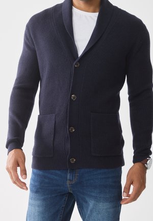 Strickjacke - dark blue