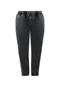 Těhotenské džíny - charcoal gray
