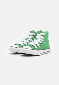 Converse CHUCK TAYLOR ALL STAR SKETCH UNISEX - Zapatillas altas - green/white/black