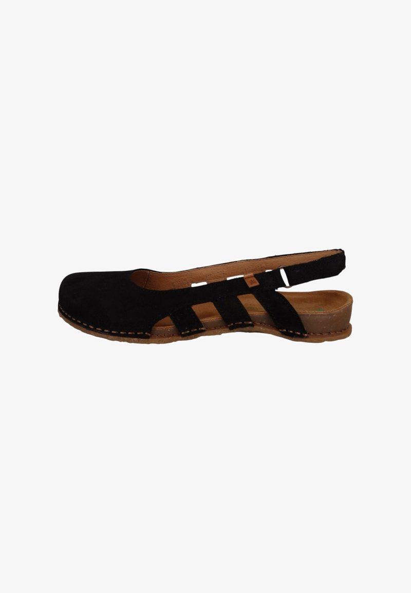 El Naturalista PANGLAO MIT COMFORT-LAST - Ballerines à brides arrière - black fs
