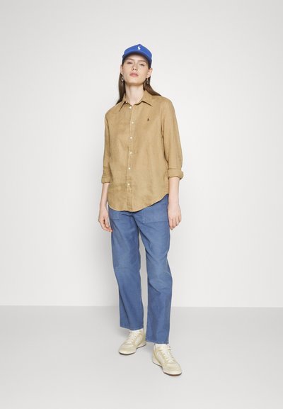 Polo Ralph Lauren CLASSIC FIT LINEN SHIRT - Cămașă - camel