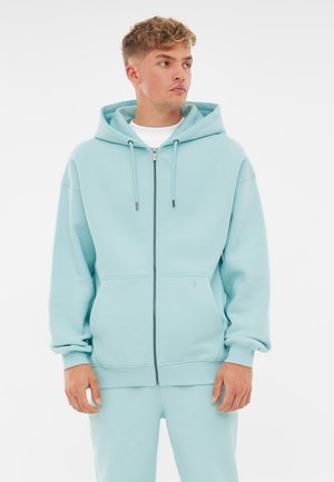 CALEB  - Zip-up sweatshirt - ice blue
