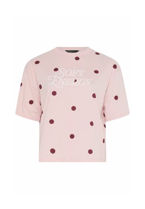 Yours Clothing, PLUS SIZE CASUAL TOPS - Camiseta estampada - baby pink