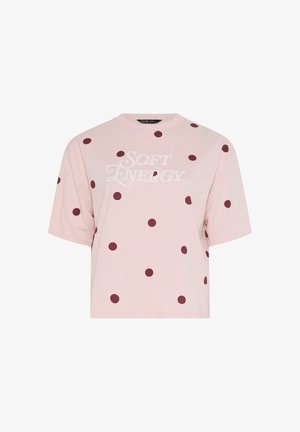 Yours Clothing, PLUS SIZE CASUAL TOPS - Camiseta estampada - baby pink