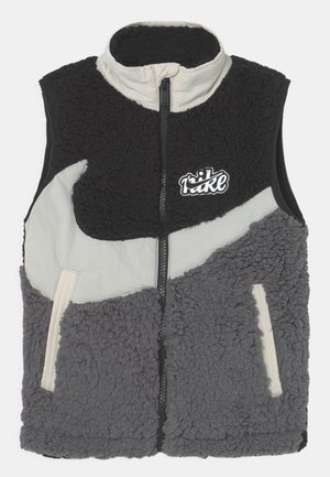 UNISEX - Waistcoat - black