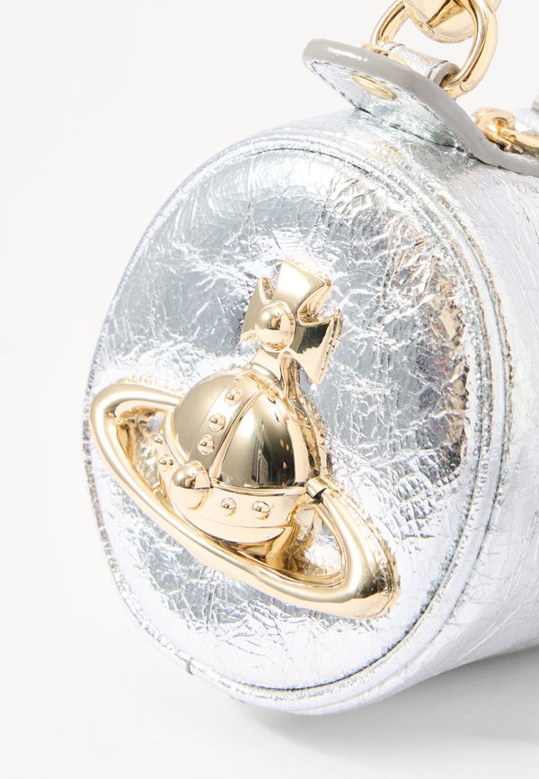 CINDY CYLINDER - Handbag - silver4