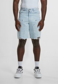 Džínové kraťasy - carpenter blue