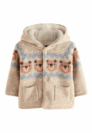 HOODED COSY BORG - REGULAR FIT - Ľahká bunda - neutral bears