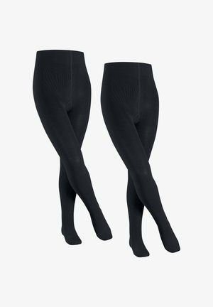 FALKE FAMILY 2-PACK - Collants - darkmarine