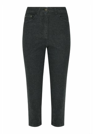 M&Co, PETITE TROUSERS - Jeans Tapered Fit - black