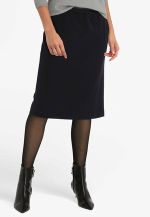 ARINA - Jupe trapèze - navy