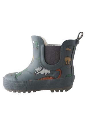 YOUNGER - Bottes en caoutchouc - charcoal grey dinosaur