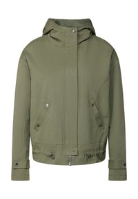 MIT KAPUZE - Välikausitakki - grün