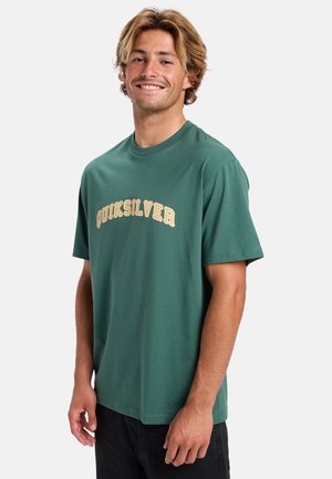 FARE WELL - T-shirt imprimé - trekking green
