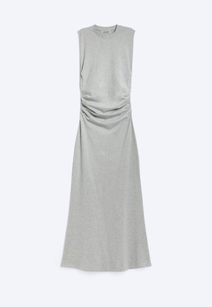 Weekday, GEORGINA SLEEVELESS MAXI DRESS - Vestito lungo - grey melange dusty l