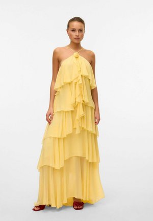 Vero Moda VMFELICIA - Maxikjoler - pale banana