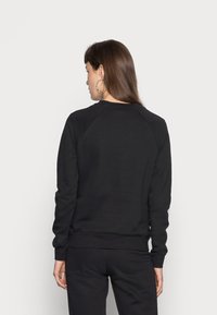 Nike Sportswear W NSW ESSNTL CREW FLC HBR - Sweatshirt - black/white