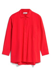 ARMEDANGELS EALGAA - Button-down blouse - red alert