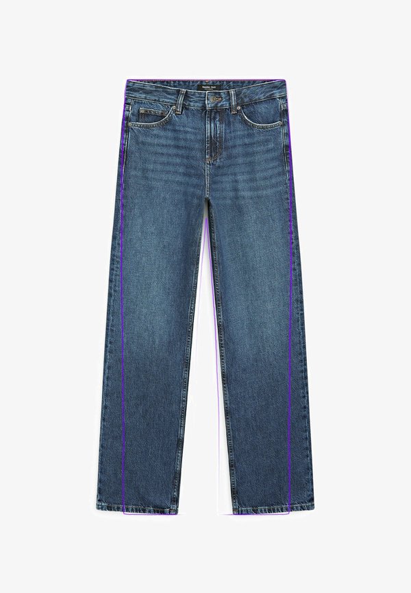 MID-RISE - Straight leg jeans