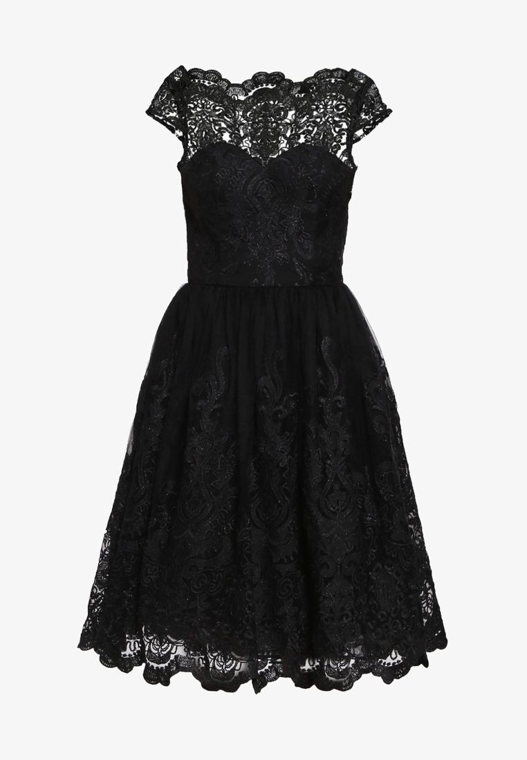 Chi Chi London Cocktail dress / Party dress - black - (Pre-owned) - Zalando.ie Chi Chi London Cocktail dress / Party dress - black - (Pre-owned) - Zalando.ie