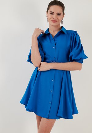 REGULAR FIT - Cocktailkjole / festkjole - saxe blue