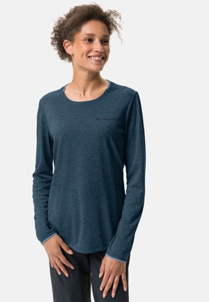 Vaude WOMENS ESSENTIAL - Langarmshirt - dark sea uni