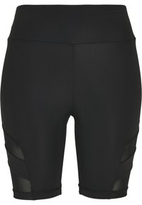 Urban Classics - HIGH WAIST TECH CYCLE  - Leggings - schwarz Thumbnail Image 1
