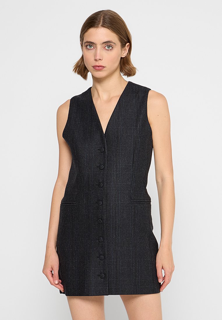 REMAIN Jurk antraciet