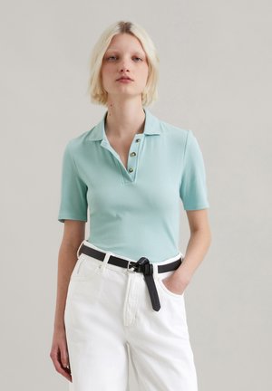 Marc O'Polo DENIM AUS SOFTEM - Polo shirt - blue fog