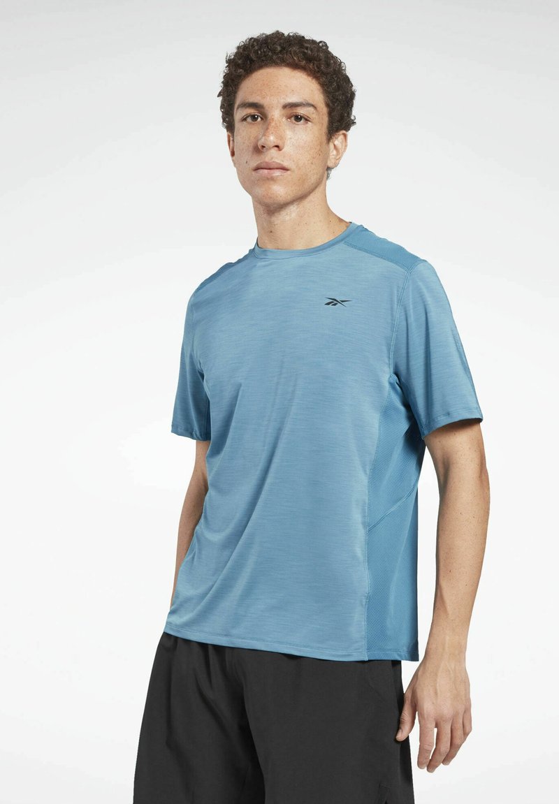 Reebok ACTIVCHILL ATHLETE Sport Tshirt steely blue/blau Zalando.at