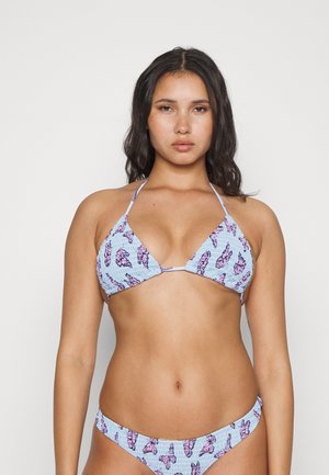 ONLSADIE SMOCK TIE - Bikini-Top - Blue