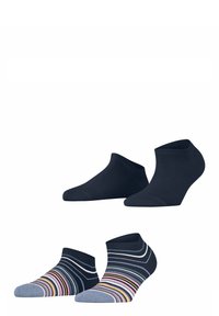 Esprit Multi Stripe 2-Pack - Socken - space blue