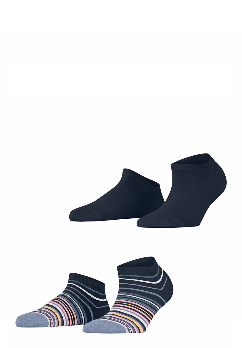 Esprit Multi Stripe 2-Pack - Socken - space blue
