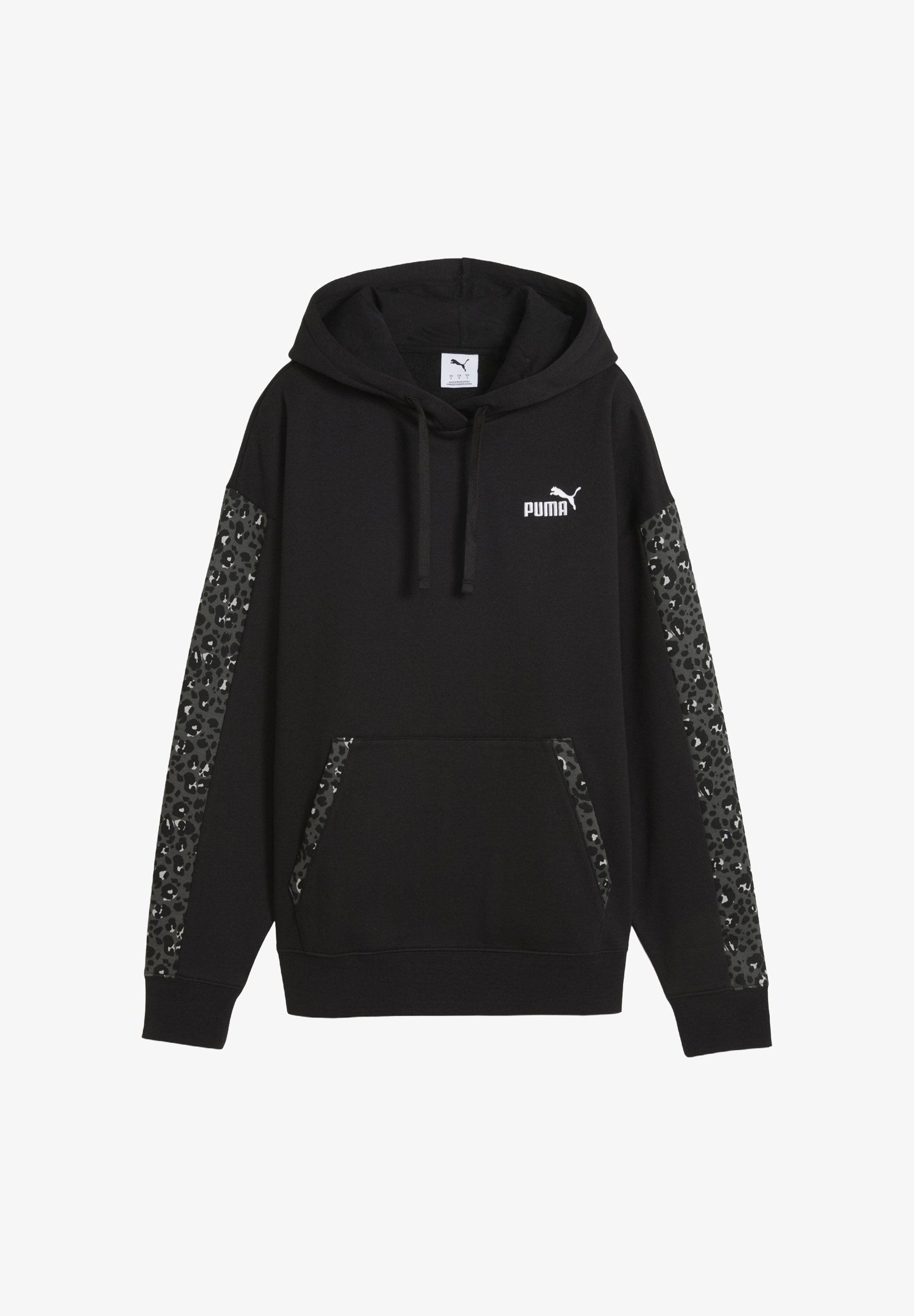 Kapuze Schwarzer Puma Pullover Puma DOWNTOWN 180 Kapuzenpullover