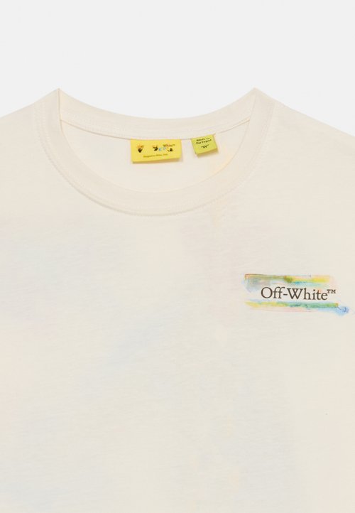 Off-White ARROW WATERCOLOR TEE UNISEX - Print T-shirt - egret — photo 3