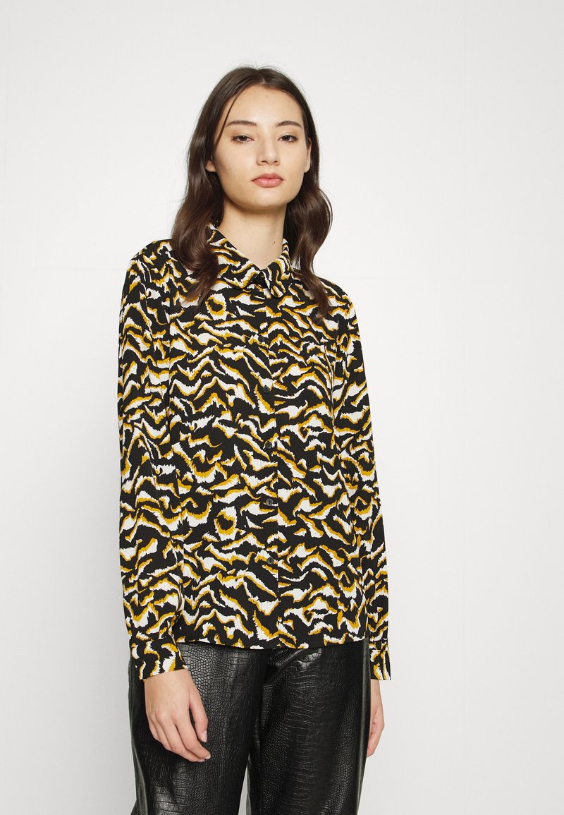 JDY JDYBROOKE LS NOOS - Blusa com botões - cloud dancer