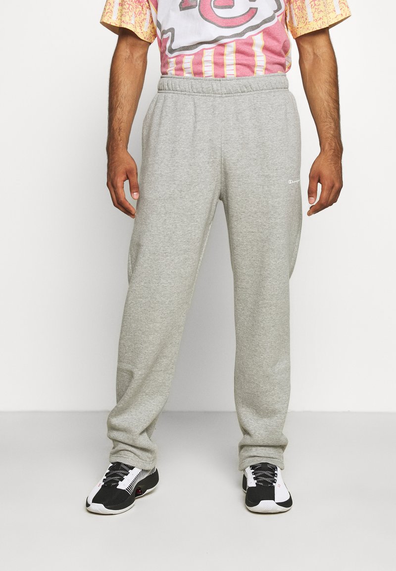 Champion STRAIGHT PANTS Tracksuit bottoms light grey/grey Zalando