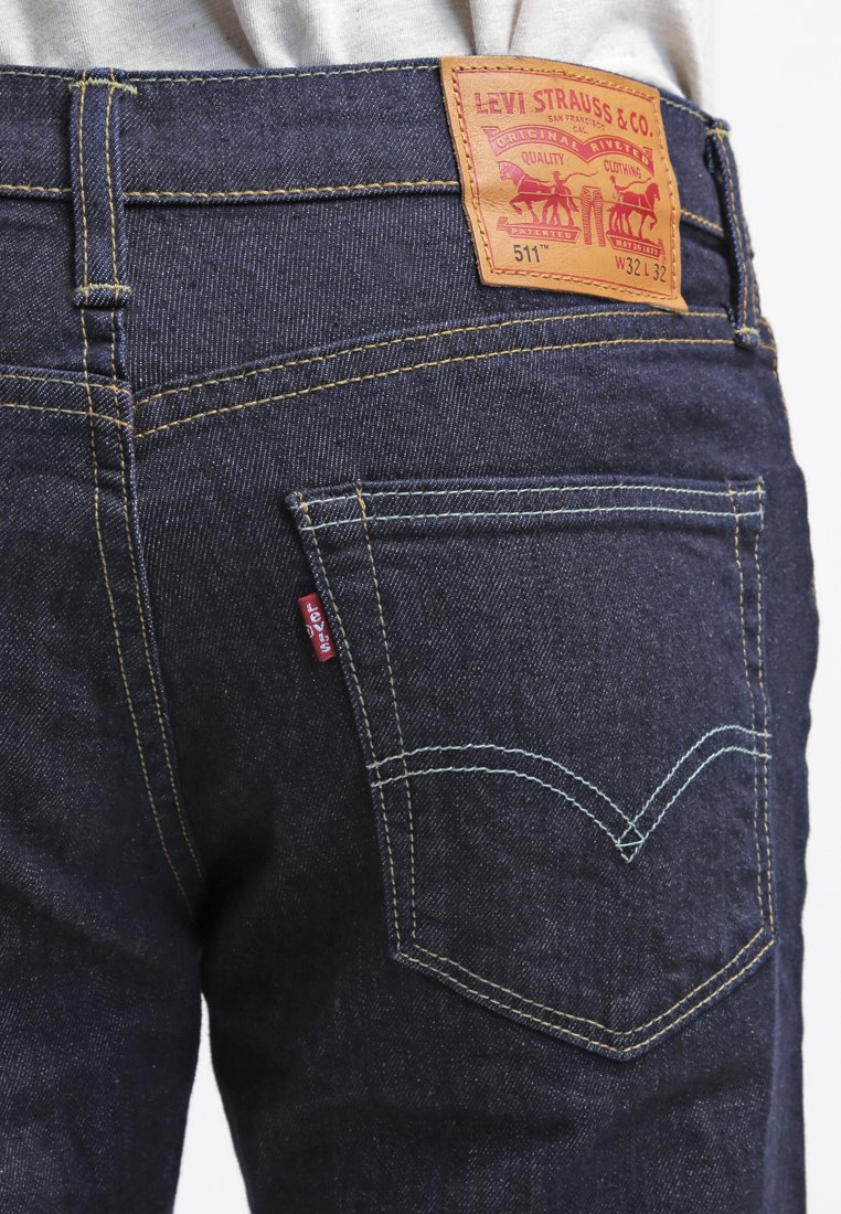 Levi's® SLIM FIT - slim fit - rock cod/rinsed denim -