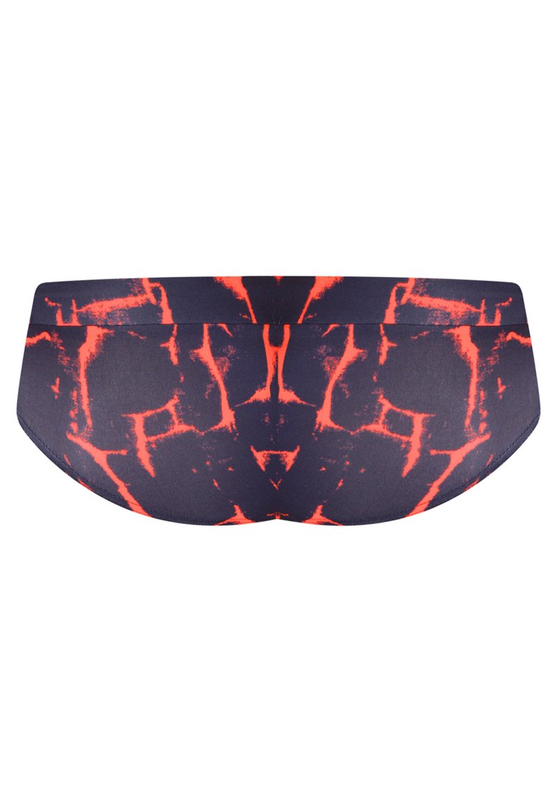 Herren Badehosen | OBOY B54 BADESLIP Badehose Slip schwarz/orange/schwarz - NU37209 Herren Badehosen | OBOY B54 BADESLIP Badehose Slip schwarz/orange/schwarz - NU37209