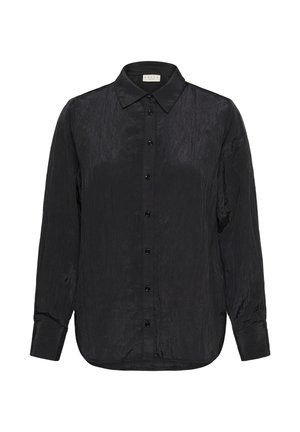 Kaffe Curve, KCDABBBIE SHIRT - Πουκαμίσα με κουμπιά - black deep